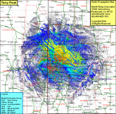 Radio Tower Site - Terry Peak, Englewood, Lawrence County, South Dakota